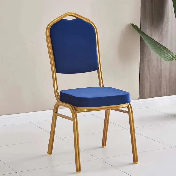 Banquet Chairs For Event Hotel Wedding Party Chairs Metal Legs high quality