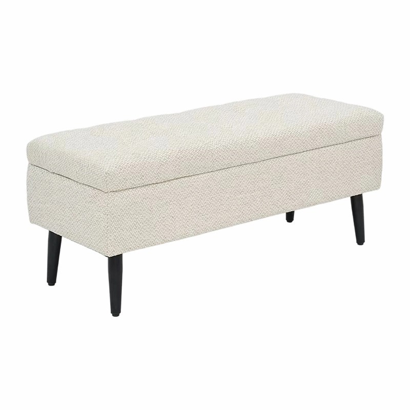 upholstered storage bench
